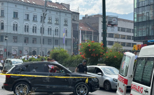 Foto: Radiosarajevo.ba / Nesreća u centru Sarajeva
