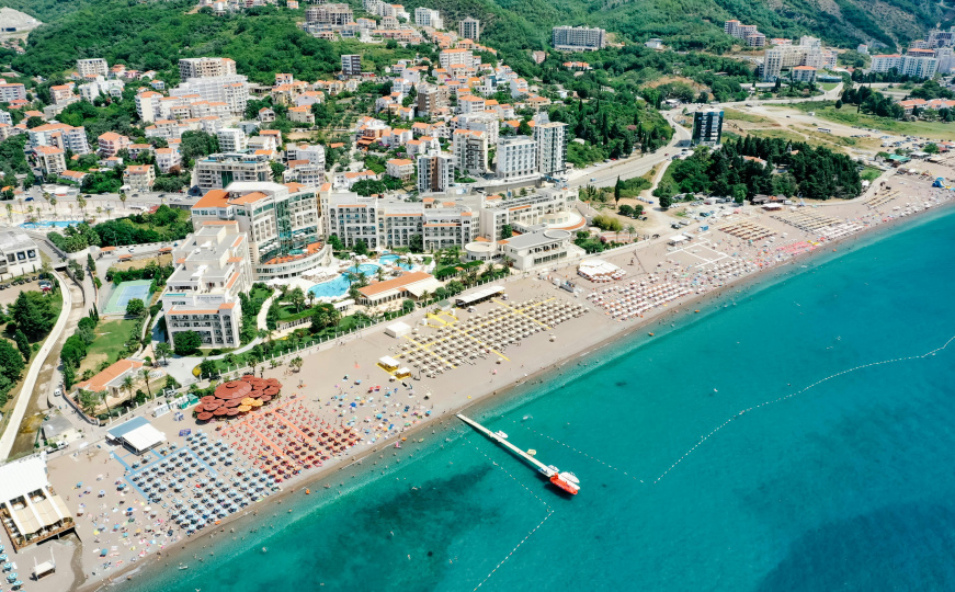 Plaža u Budvi