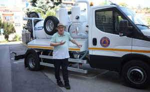 Foto: Dž. K. / Radiosarajevo.ba / Specijalizovano kombinovano vozilo WOMA