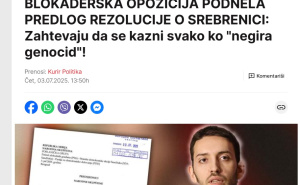 Foto: Screenshot / Naslov na "Kuriru"