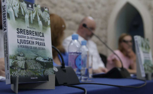 Foto: Dž. K. / Radiosarajevo.ba / Promocija knjige "SREBRENICA – izazovi za ostvarivanje ljudskih prava u periodu od 2005. do 2024."