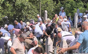 Foto: Općina Vogošća / Na Šehidskom mezarju Tihovići konačan smiraj pronašlo je 11 nedužno ubijenih mještana Tihovića