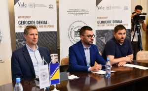 Foto: A.K./Radiosarajevo.ba / Radionica "Negiranje genocida: historija, taktike i odgovori"