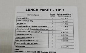 Foto: 24 sata/screenshot / Policija za Thompsonov koncert dobila lunch paket