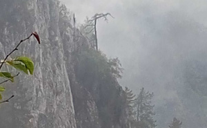 Foto: Općina Srebrenica / Požar u kanjonu Drine