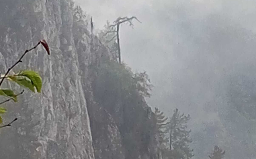 Požar u kanjonu Drine
