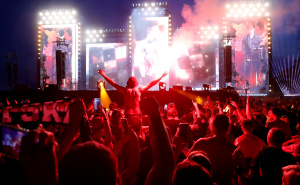 Foto: AA / Koncert Marka Perkovića Thompsona na hipodromu