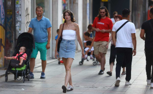 Foto: Dž.K. / Radiosarajevo.ba / Poslijepodnevna šetnja u Sarajevu