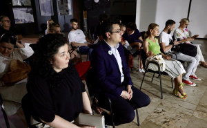 Foto: Grad Sarajevo / Gradonačelnik Puharić na performansu "DNK, BROJ"