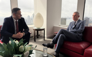 Foto: Predsjedništvo BiH / Bećirović s Bonnafontom