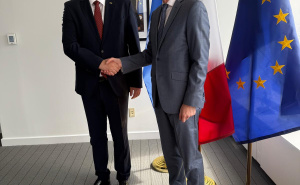 Foto: Predsjedništvo BiH / Bećirović s Bonnafontom