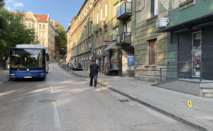 Foto: A. K. / Radiosarajevo.ba / Policija na terenu kod Druge gimnazije