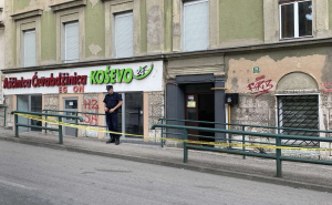 Foto: A. K. / Radiosarajevo.ba / Policija na terenu kod Druge gimnazije