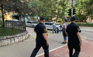 Foto: A. K. / Radiosarajevo.ba / Policija na terenu kod Druge gimnazije