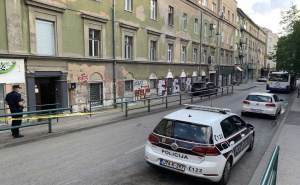 Foto: A. K. / Radiosarajevo.ba / Policija na terenu kod Druge gimnazije
