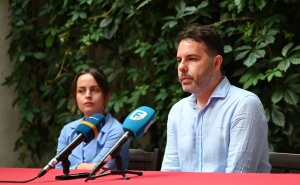 Foto: N.G./Radiosarajevo.ba / 'Slovo Gorčina', konferencija za medije