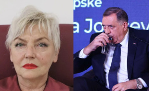 Foto: Collage / Sena Uzunović i Milorad Dodik