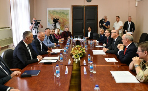 Foto: A.K./Radiosarajevo.ba / Ministar odbrane Zukan Helez sa Švicarskom konfederacijom