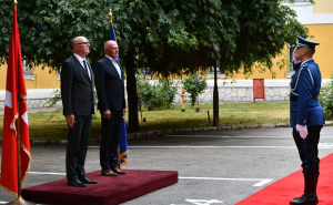 Foto: A.K./Radiosarajevo.ba / Ministar odbrane Zukan Helez sa Švicarskom konfederacijom