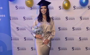 Foto: Ustupljena fotografija / Mona Muhidinović završila Sorbonu