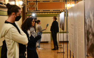 Foto: A. K. / Radiosarajevo.ba / Sa otvorenja izložbe