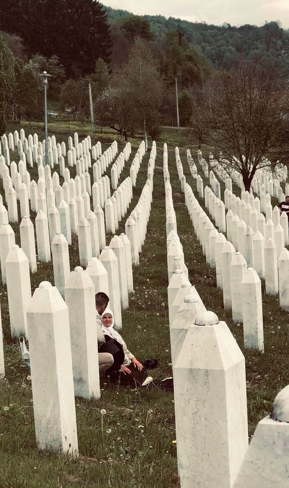 Damir ef. Peštalić u Potočarima