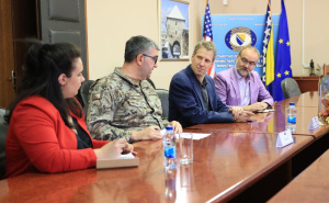 Foto: Ministarstvo odbrane BiH / Ministar Helez ugostio profesore iz Marylanda