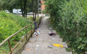 Foto: Zabrinuti građani naselja Gorica, općina Centar, metropola Sarajevo / Smeće u Sarajevu