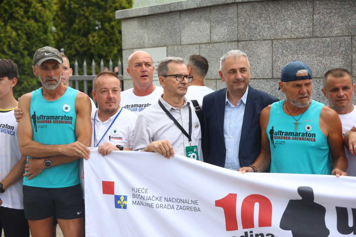 Vukovarski maratonci stigli u Potočare