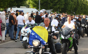 Foto: Dž. K. / Radiosarajevo.ba / Motoristi stigli u Potočare