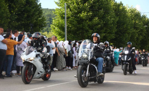 Foto: Dž. K. / Radiosarajevo.ba / Motoristi stigli u Potočare