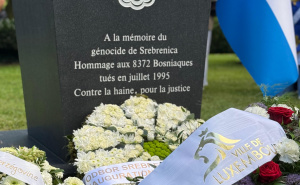 Foto: Ustupljene fotografije / Spomen-obilježje žrtvama genocida u Srebrenici u Luksemburgu