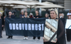 FOTO: AA / Komemorativna akcija Žena u crnom
