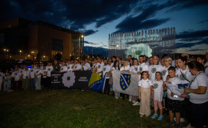 Foto: AA / Mimohod u Zagrebu povodom 30. godišnjice genocida u Srebrenici
