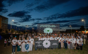 Foto: AA / Mimohod u Zagrebu povodom 30. godišnjice genocida u Srebrenici