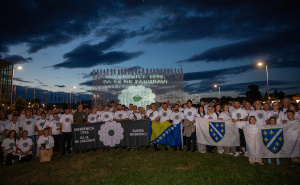 Foto: AA / Mimohod u Zagrebu povodom 30. godišnjice genocida u Srebrenici