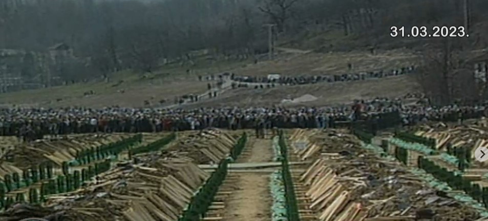 Prva kolektivna dženaza u potočarima, 2003. godina