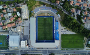 Foto: FK Željezničar / Radovi na Grbavici