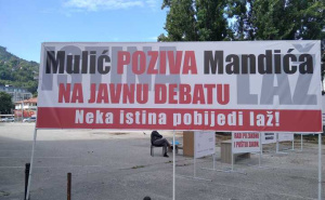 FOTO: Radiosarajevo.ba / Osvanuli plakati protiv Mandića