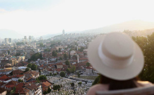 Foto: Dž. K. / Radiosarajevo.ba / Zalazak sunca u Sarajevu