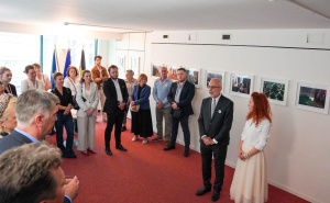 Foto: Ambasada BiH u Briselu / Izložba Larise Spahić