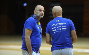 Foto: Dž. K. / Radiosarajevo.ba / Trening košarkaške reprezentacije BiH u Skenderiji