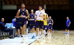 Foto: Dž. K. / Radiosarajevo.ba / Trening košarkaške reprezentacije BiH u Skenderiji