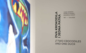 Foto: Dž. K. / Radiosarajevo.ba / Izložba "Dva krokodila i jedna patka"