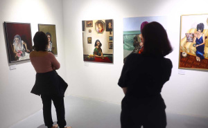 Foto: Dž. K. / Radiosarajevo.ba / Izložba "Dva krokodila i jedna patka"