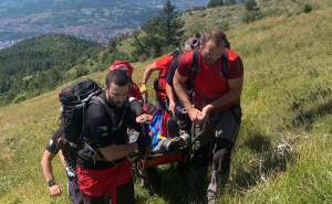 Foto: GSS Sarajevo / Akcija spašavanja na Trebeviću