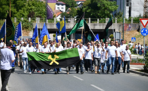 Foto: A. K. / Radiosarajevo.ba / Protest rudara u Sarajevu