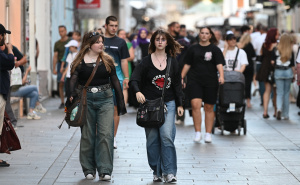 Foto: N. G. / Radiosarajevo.ba / Ugodna večernja šetnja u Sarajevu