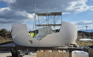 Foto: BHANSA / Radarskog sistema sa integrisanim ADS-B antenama na Jahorini