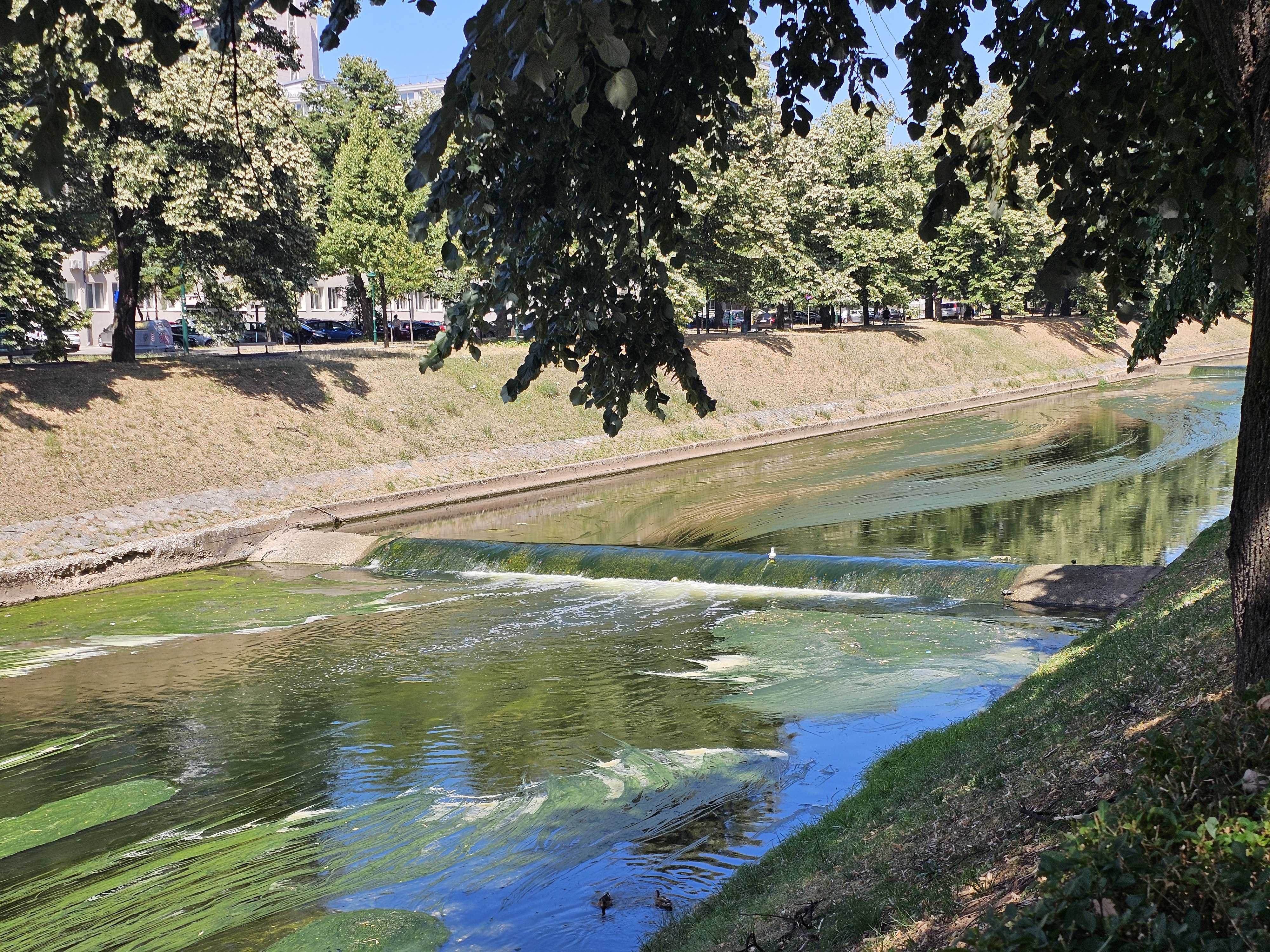 Izgled Miljacke posljednjih dana